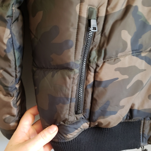 Levi's Resistant Heavyweight Bomber Camo Jacket L - Picture 11 of 16